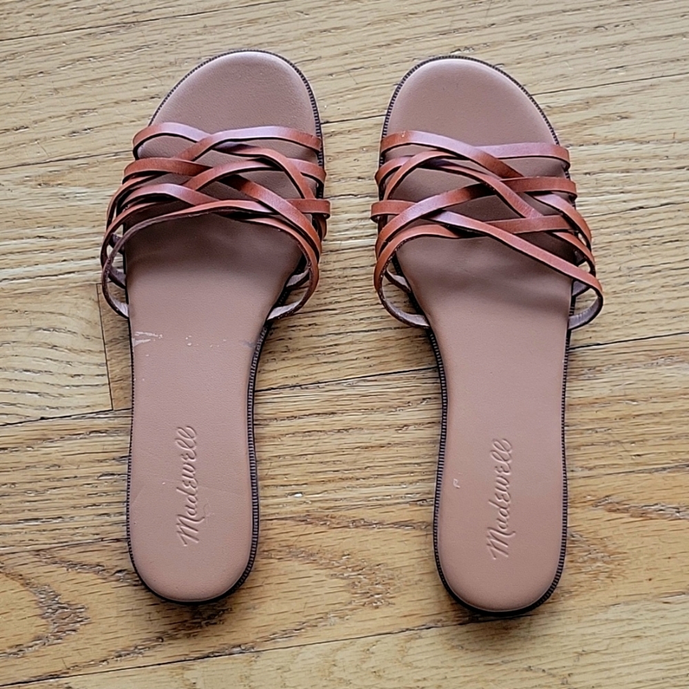 Madewell brown strappy sandal